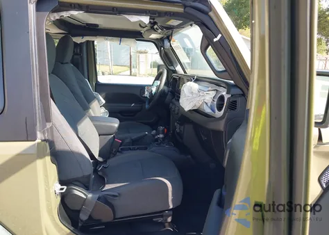 2025 Jeep Wrangler 2-Door Sport 4X4 z USA, uszkodzony, nr VIN 1C4PJXAN2SW524622